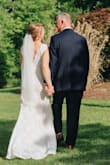 This was the perfect dress for my intimate second wedding! I ordered different sizes to make sure I could get the fit I wanted. I went with a larger size and had it altered for a not so form fitting dress (I'm over 50), added cups and a crystal belt for all less than a dress at the nearest bridal shop! You can't go wrong. The material is a good quality and the length was good for me. Thank you Lulus for the providing THE dress to compliment my best day ever! - Sheryl W.