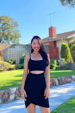 This dress is so cute and I love the design and the fabric, it's so comfortable, fits perfectly!! - Ashlee H.