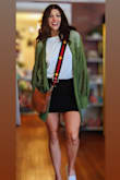This skirt is beyond flattering. Esp for your butt. Almost gives it a lift. Looks great with casual bodysuit tees or fancier tops. It's sexy but professional. Love love love. I live in mine. You need this in your wardrobe asap! No regrets. - Kristen A.