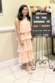 Love this dress! I was hesitant to buy at first thinking it might be too much for a dressy casual wedding. But it was perfect! - Charmaine T.