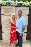 Beautiful dress! I normally wear a size six so I originally ordered a medium but it was too tight in the bust area. I exchanged it for a large and it fit great! My daughter has the same dress but it frayed at the top after wearing it once. - Lynette A.