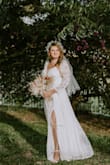 I ordered multiple dresses and loved them all but finally settled on this one paired with a sleeved mini jacket. The dress came super quick and was very well made. The lace is beautiful! It fit without needing altering and was true to color. I just loved it! I got so many compliments and that alone was priceless. I wouldn't hesitate. The return process is so easy but I think you'll love it. - Nichole P.