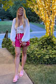 So stretchy, comfortable, & flattering with gorgeous sleeves!! - Jessica C.