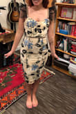 I bought this dress for my witchy-themed bridal shower coming up and I absolutely love it! Not only did it fit me like a glove, but it is also so much sparklier in person! The beading details are so pretty and the colors are too. I can't wait to wear it to the party. :) - Lisa D.