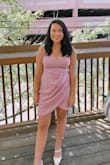 I've ordered this dress in practically every color, I've lost a lot of weight recently but I'm still very self-conscious about my tummy area and this dress covers that area perfectly and it's very comfortable. The straps are a little loose but can be fixed if you push them together in the back with a clip of some sort. Might also be because I'm short though! 10/10 love - Molly D.