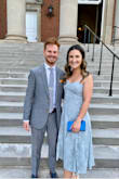 I wore this dress to a wedding and loved it! The straps are adjustable to fit to your liking & smocking on the back makes the fit perfect. I received so many compliments on the dress and can't wait to wear it to another event! - Lauren V.