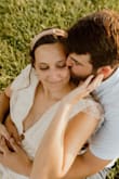 Wore this for engagement photos and it was perfect! It is a little see through but if you wear something light colored underneath you'll be fine. I was a little nervous it would be too low cut but I wore it without a bra and it was fine! - Mandy V.