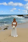 This fit beautifully and for a girl who is 5'10 it was plenty long enough and sat high enough in my midsection to look perfect for our beach wedding. - Tamera S.