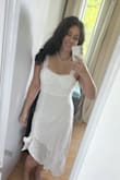 I was originally VERY skeptical about ordering this dress. I am always nervous when it's "final sale". I also read a lot of mixed reviews about sizing and fit. I originally ordered an L since I was afraid the dress would have no sretch. The L was way too big. Luckily they offered to exchange the size so I went down to an M and it is perfect! I absolutely love the dress. Granted, the quality isn't the best but it is WORTH IT for the sale price. I'll be wearing this dress for my bachelorette party in Napa Valley! - Romie G.