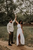 Wore it to my engagement pictures, it was perfect, looked phenomenal and fit just right. - Melissa M.