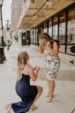 The perfect dress for my engagement. I was worried it would be too small based on some of the other reviews, but it fit like a glove - Mackenzie S.