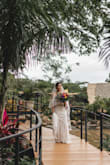 This dress is perfect for a destination wedding. Easily packable and doesn't wrinkle. I loved my Nicaraguan wedding. - Jessica R.