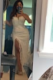 I bought 2 wedding dresses on sale from Lulus and this being one of them and the quality and how they looked on me exceeded my expectations! Pictures to come! - Dania G.