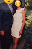 The dress was lovely. Not too short for me and I am tall. Fit well. Perfect for a summer evening cocktail party. - Rebecca C.