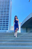 Felt so beautiful in this dress and received so many compliments! - Paula F.
