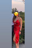 Perfect summer wedding guest dress! I received so many compliments on this dress. The color is popping and the dress was super confortable to wear. - Florencia G.