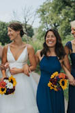 As always with Lulus, this was too long for me even with heels, but I just dealt with it instead of hemming. Worked out great for a bridesmaid dress! - Heidi P.