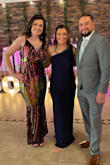 I read this dress was a show stopper, it definitely is! I received so many compliments. I have no boobs lol so make sure you order a good size. I ordered a large but probably should have ordered a medium because even with a good push-up bra it was big. I am wearing 5-inch heels so just you know this dress is long. Love LOVE this dress. - Amanda R.