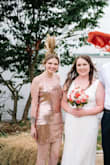 I wore this to my brother's wedding and I loved it! It's so sparkly and decently comfortable. My only complaint is that the edges of the sequins next to your armpit so rub against the skin and hurt a little, but other than that it's awesome! - Leilani W.