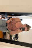 The pattern is cute but I don't love the color on my skin tone, and the material is a little itchy. I don't hate this top and will still wear it out. Just not my fav! - Kayla B.
