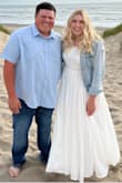 I ordered this as a last-minute option to wear for our family pictures on the beach. It is the perfect dress and material for beachy pictures, I received literally so many compliments on how perfect and flowy it was. It's now extra special to me because my boyfriend ended up proposing to me mid-pictures, and I couldn't have picked something better to wear. The ties in the back are a little confusing, but make it adjustable so that's a plus! - Kailey S.