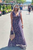 This dress is absolutely gorgeous and comfortable. The fit is amazing and flowing. It is a little low cut and I wore it with a tub too the first time when I work to work. The other times I wore without the tube top. It's become my favorite dress and go to. - Jayanti