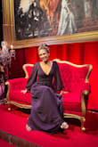 It's a very beautiful dress. The material is great as well. Very flattering. - Ekaterina S.
