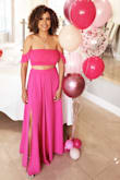 I loved that outfit, the color is super bright. Fits perfect. I wore it for birthday party everyone loved that - Camila R.