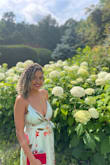 I loved that outfit & I wore it for farm weeding it was perfect - Camila R.