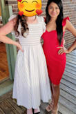 Beautiful dress and comfortable for a wedding party. - Ruth N.