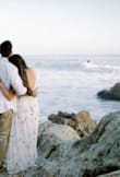 Wore this dress for my engagement photos by the beach, looked great! Love the back of the dress too - Krystal H.