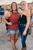 Purchased for a country concert and it was the perfect pair with skinny jeans and my boots. The ridging in the chest stayed up all night, I could dance and never felt like I was going to fall out! - Kristina C.