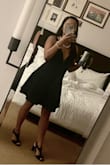 This is my favorite Lulus dress! It is so comfortable and felt really classy wearing it. I am usually a size small but I got this in extra small and it fit perfectly. - Kathy A.