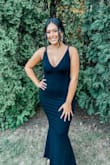 I wore this for my sister's wedding as the MOH. It was so comfortable, flattering, and simple yet beautiful! I had a hard time finding a dress for this event, and after returning two others, found this one. 10/10 recommend!! - Samantha N.