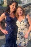 Love the dress it was perfect for my best friends daughter's wedding. I'd have a straps shortened. - Laura K.