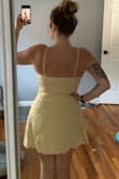 Very cute! I do need to fix the first button because the stitch is a bit off but other than that I love this dress. It was delivered pretty wrinkled but I'm hoping a steam will fix that! - Taylor F.