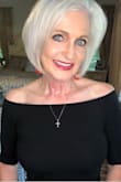 I bought this to wear with a pair of black slacks. I wound up wearing it for the first time with a black leather skirt to a play. Absolutely comfortable to wear "no slipping" stayed where I placed it off my shoulders Sooo many compliments! - Sharon E.