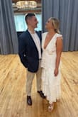 This is such a cute dress! I wore it for my rehearsal dinner and it was perfect. I highly recommend it for any brides that need a dress to wear for any wedding-related events! - Morgan W.