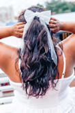 I absolutely loved the simplicity of this hair bow. I wore it for my bachelorette party. Very simple but such a show stopper! I had so many compliments. Light weight and the cutest addition! - Kelsie L.