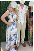 I wore this to my baby's baptism and loved it. I got many compliments. I wore a lace bralette underneath, otherwise it would've been too sexy for the event. The cut is very flattering and covered the right areas of my upper arms. It is flowy and comfortable. So happy with my purchase. - Kendra N.