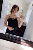 I wore this shirt for a business casual setting tucked into a pair of nice pants with heels. Loved the look and the lace definity adds a bit of character while still keeping it appropriate. - RoseMary S.