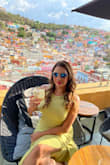 It is a perfect traveling dress, run an errand dress or a brunch dress. Definitely can dress up with wedges or dress down with sneakers. - Delmy P.