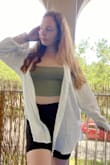I love this top!!! It's very soft and I love the effortless beautiful lounge look. Deff recommend. :) - Michelle B.