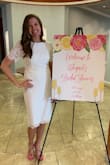 I loved this dress for my bridal shower! It was a perfect length and the fine lace was perfect. It did seem a little big though but would still highly recommend. - Abigail B.