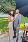 I wore this beauty to a wedding and I received so many compliments. The dress has a high slit but is totally manageable. Felt sexy and glamorous throughout the entire night. If you're debating whether you should buy, do it! You will not regret it! - Ashey O.