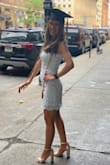 I loved the fit, it's perfectly suited to the curves and shapes of my body. It's elegant and sexy, and I felt beautifully wearing on my special day. - Ana C.