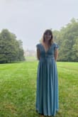 Perfect dress for a summer wedding! The fabric was breathable and didn't feel heavy in 90° humidity. - Katie R.