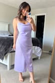 I have a hard time finding dresses like these that fit my larger bust, but this dress was PERFECT! I didn't even have to wear a bra. The length was great and I received many compliments. The color was beautiful and it was perfect for the wedding I attended. - Emma S.