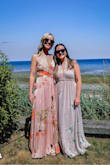 Absolutely beautiful dress. Perfect for a summer wedding. This dress was nice, long & great for tall gals. I'm 5'9" and could still wear heels. If you are shorter you will likely need it hemmed but it's a straight seem so an easy alteration. - Maggie J.