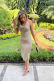 This dress was both comfortable and extremely cute! The material was so soft but not see-through, I loved it! - Alaa A.